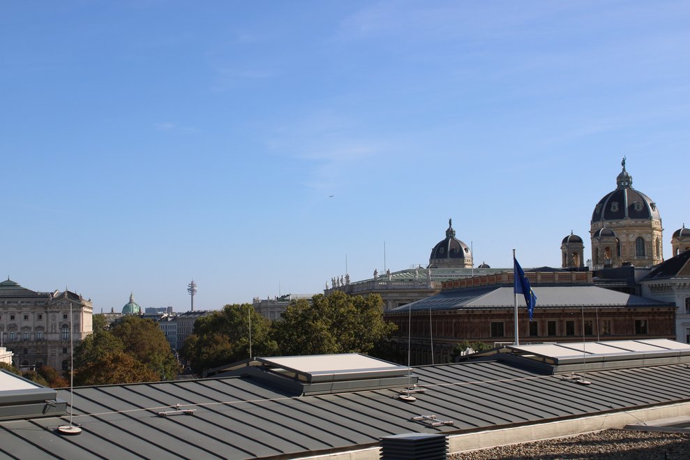 Ausblick von Dachterrasse