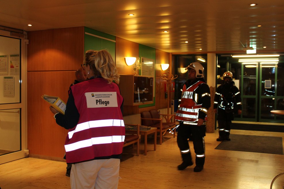 Einweisung Feuerwehr