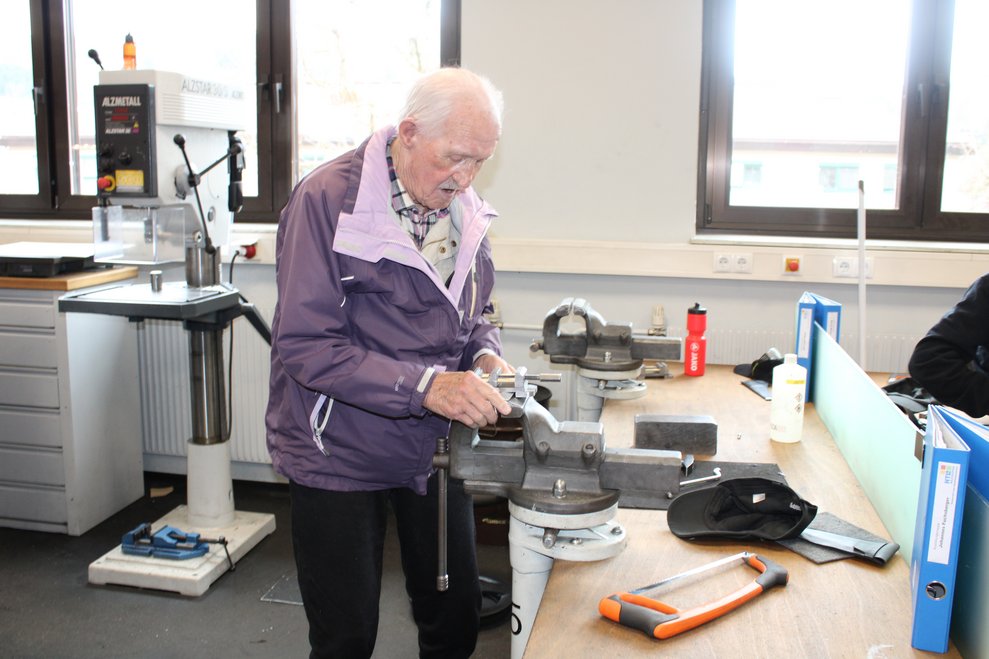 Freude beim Arbeiten