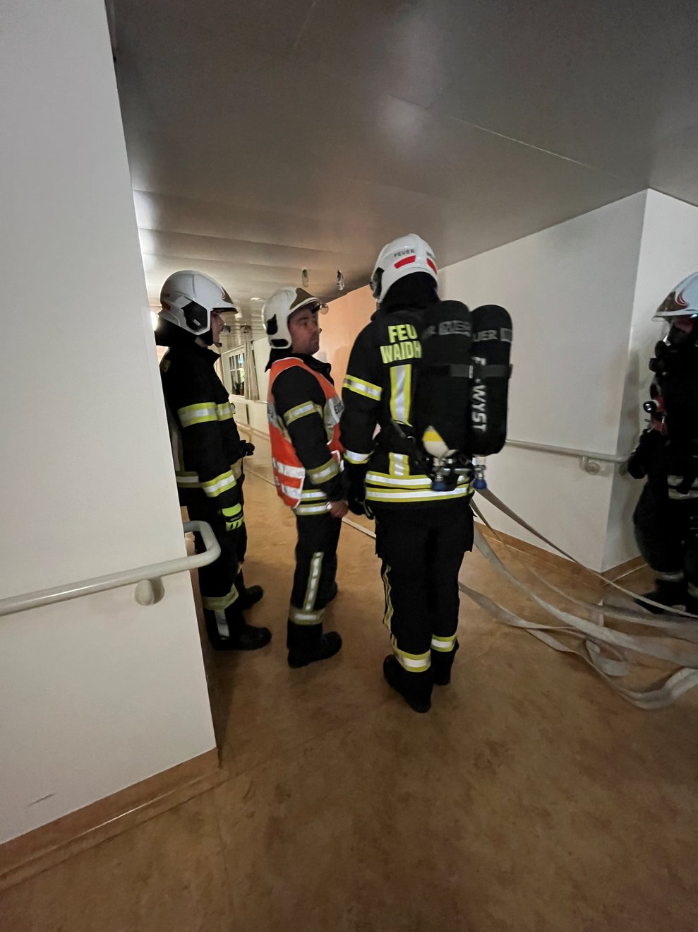 Brandbekämpfung durch FF