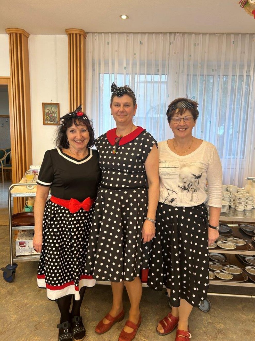 Verkleide Mitarbeiter*innen