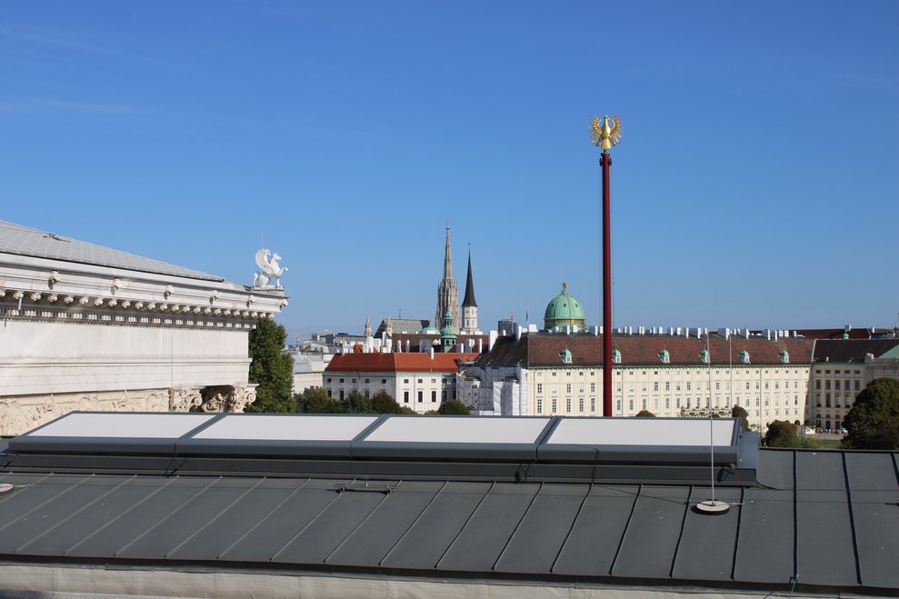 Ausblick von Dachterrasse